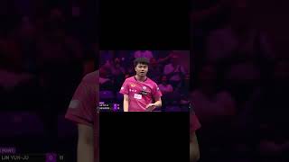 Lin YunJu vs Lin Shidong Highlights at WTT Champions Frankfurt wtt tabletennis pingpong [upl. by Lesli]