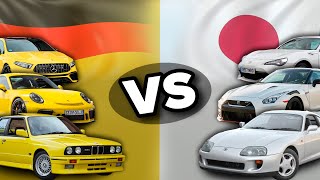 Germany VS Japan  Car Comparison [upl. by Darill]