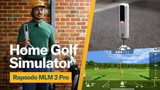 Rapsodo MLM2 PRO  Golf Simulator [upl. by Adniram]