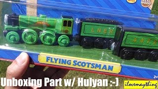 Thomas amp Friends Wooden Railway Unboxing Fying Scotsman  Limited [upl. by Corrianne]