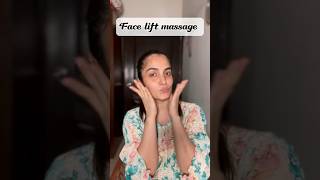 Face lift massage ✨ facelift skincare faceyoga [upl. by Vaenfila]