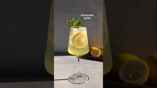 Limoncello spritz mocktail🍹mocktailmagic mocktailoftheday mocktail [upl. by Tierell]