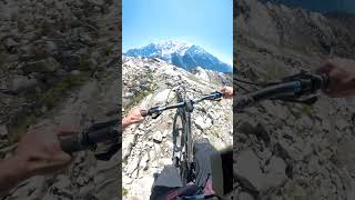 Face au Mont Blanc 😃 mtb steelbike framebuilders [upl. by Charleton]