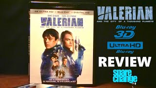 Valerian And The City Of A Thousand Planets 4K  3D Bluray Review  Dolby Atmos  DTS HD [upl. by Anelrac]