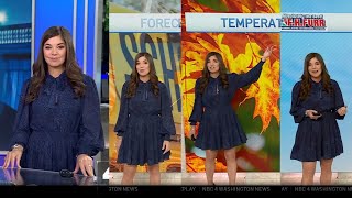 Amelia Draper for NBC4 Washington DCMarylandVirginia with the Weather report November 10 2024 [upl. by Wetzell]