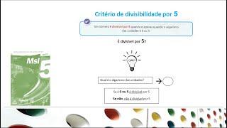 Critério de Divisibilidade por 5 1206 [upl. by Ssyla]