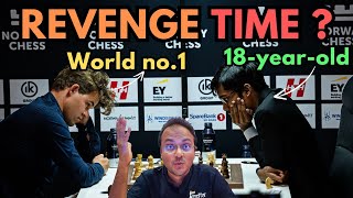 This was PURE GENIUS  Magnus Carlsen vs Praggnanandhaa  Norway Chess 2024 Armageddon [upl. by Lesak156]