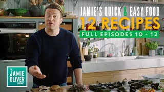 12 Easy amp Tasty Recipes Jamie Oliver Quick amp Easy Full Episodes 10  12 [upl. by Seward34]