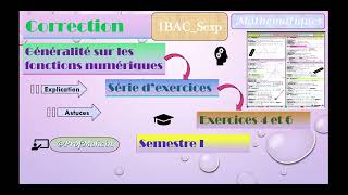 Correctionexercice46generafonctionnumériques [upl. by Mulvihill920]