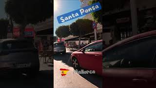 Santa Ponsa  Mallorca  Streets walk [upl. by Gleason]