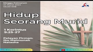 Wesley Methodist Church Jakarta Indonesia Live Stream March 242024 [upl. by Iruj]