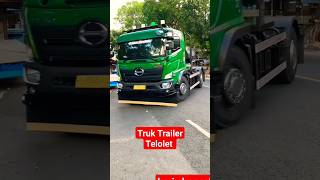 Truk Trailer Teloletshorts truck beko trailer excavator shortvideo bus herichannel [upl. by Yrffej723]