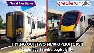 Trying out Great Northern and Greater Anglia for the FIRST TIME [upl. by Clite]