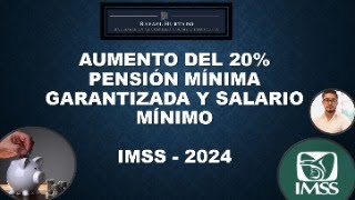 MOMENTO PERFECTO PARA TRAMITAR LA PENSION MINIMA GARANTIZADA [upl. by Grube]