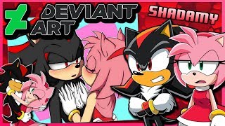 Shadow and Amy VS DeviantArt FT Tails [upl. by Libyc]