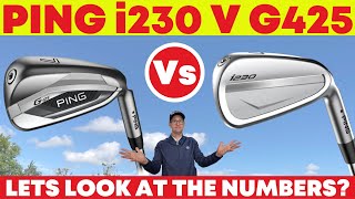 Ping I230 v PING G425  Lets Look at the Numbers Which one would you choose [upl. by Marduk]