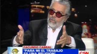 C5N MUNDO CASELLA  FACUNDO CABRAL  PARTE 1 [upl. by Gnem]