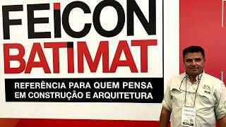 Visita a Feira internacional da Contrução Feicon Batimat [upl. by Franklin]