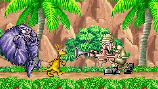 Kao the Kangaroo GBA All Bosses No Damage [upl. by Imuy]