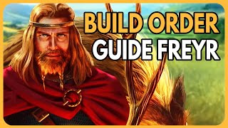 Dominer ses adversaires avec Freyr  BUILD ORDER guide AOM FR [upl. by Lyall97]