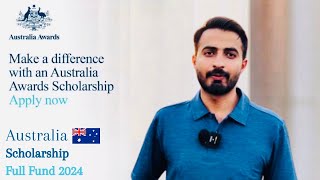 Australia 🇦🇺 Scholarships Full Fund 2024  Australia Study Visa Process [upl. by Oribelle]