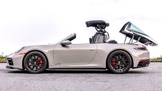 2022 Porsche 911 Targa 4 GTS  Driving Sound Exterior amp Interior [upl. by Eckblad593]