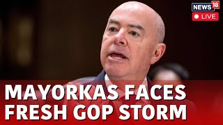 Alejandro Mayorkas LIVE  Mayorkas Impeachment LIVE  Mayorkas Faces GOP Storm LIVE  USA News Live [upl. by Shamma]