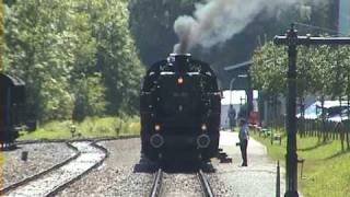 Mit dem Dampfzug durch den Schwarzwald  steam train germany [upl. by Rehctaht311]