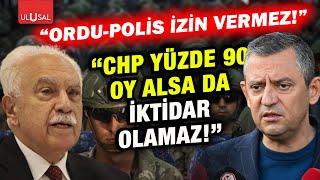 Doğu Perinçek meydan okudu quotSandıktan bölünmeyi çıkartamazsınızquot [upl. by Ettenahc]