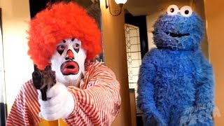 Ronald McDonald VS Cookie Monster [upl. by Burny]