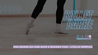 Sbarra di danza classica  livello base  15 minuti [upl. by Atrim961]