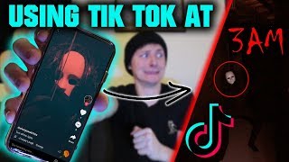 SCARY DO NOT USE TIK TOK AT 3 AM VERY CREEPY VIDEOS [upl. by Raimundo935]