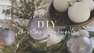 DIY Christmas Ornaments  Budget Friendly amp Easy  Aesthetic Ornaments [upl. by Popelka851]