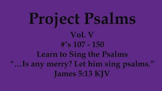 Psalm 1191724 Gimel The 3rd Part Tune Kedron Scottish Metrical Psalter 1650 [upl. by Holder]