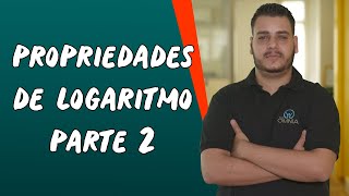 Propriedades de Logaritmo Parte 2  Brasil Escola [upl. by Ylrebme859]