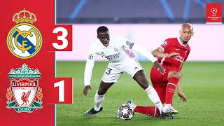 Highlights Real Madrid 31 Liverpool  Reds beaten in Champions League [upl. by Heinrick]