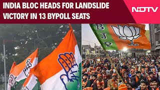 Bypoll Results  INDIA Bloc  8 BJP  2 In Key Polls Across 7 States [upl. by Langer830]