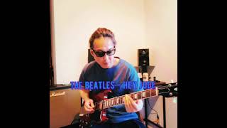 Guitar solo The Beatles  Hey Jude Jam😎thebeatlesbeatlesshorts 🎶❤️‍🔥 [upl. by Eldnek554]