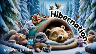 Hibernation  Science for Kids  Preschool Theme  Winter Arctic Animals  Bears  Groundhog  PreK [upl. by Jezabella26]