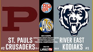 2024 Boston Pizza AAAA Boys Volleyball Provincial Championship  St Pauls vs River East  8 pm [upl. by Eardnoed]