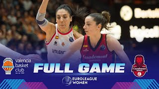 Valencia Basket Club v Casademont Zaragoza  Full Basketball Game  EuroLeague Women 202324 [upl. by Mourant]