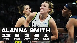 ALANNA SMITH DROPS 12PTS vs WINGS FULL HIGHLIGHTS [upl. by Danita]