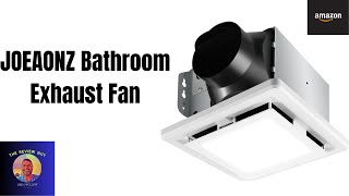 Quiet Bathroom Exhaust Fan with Light  You NEED this Transform your bathroom [upl. by Engelbert]