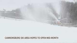 Canonsburg Ski Area hopes to open midDecember [upl. by Svensen174]