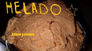 helado de damasco fresco y casero [upl. by Koloski978]