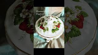 Hammersley fine bone china confetti jar England porcelain Бонбониера фин костен порцелан Англия [upl. by Roana356]