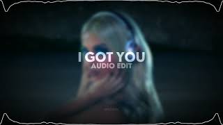 ♪ i got you bebe rexha  audio edit [upl. by Hamel]