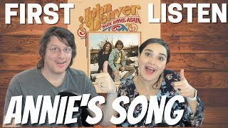 JOHN DENVER FIRST TIME COUPLE REACTION to Annies Song  Heartfelt piece we really enjoyed [upl. by Eelyahs217]