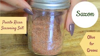 Sazon  Puerto RIcan Seasoning Salt [upl. by Enwad875]