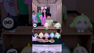 Egg Matching Challenge Hahaha So Fun Funnyfamily Partygames [upl. by Lontson]